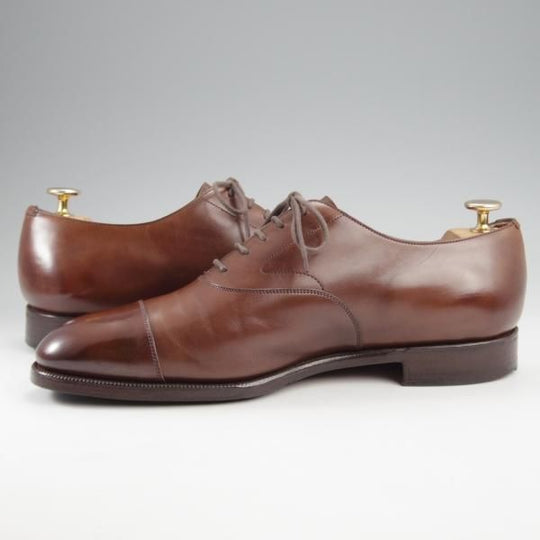 極上★エドワードグリーン 8E【定価￥204,600-★チェルシー/CHELSEA/82ラスト】ストレートチップ/カーフ/濃茶/メンズ/EDWARD GREEN★k279