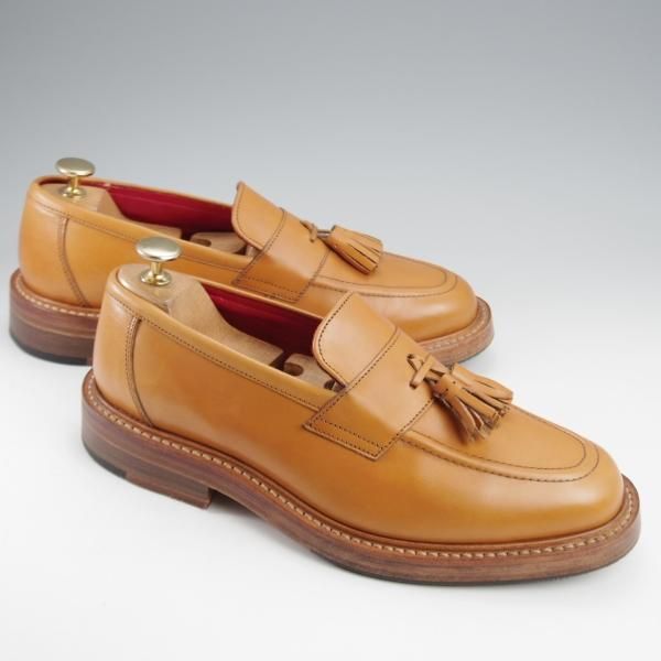 極上★トリッカーズ SIZE 7【貴重★(英)ポールスミス別注/Paul Smith】エイコンアンティーク/m3332/タッセルローファー/Tricker's★k281
