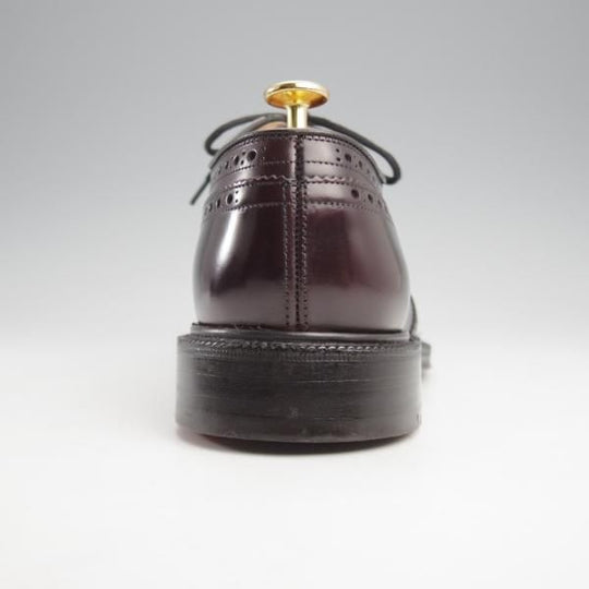 極美品★チャーチ 80F/UK8【定価￥198,000-★グラフトン/GRAFTON】173ラスト/フルブローグ/赤茶/メンズ/Church'★k282