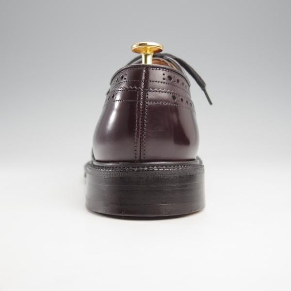 極美品★チャーチ 80F/UK8【定価￥198,000-★グラフトン/GRAFTON】173ラスト/フルブローグ/赤茶/メンズ/Church'★k282