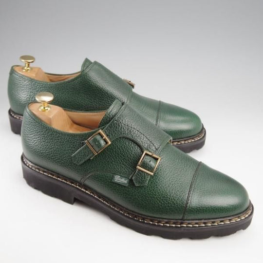 未使用★パラブーツ SIZE 8.5【定価￥82,500-★ウィリアム/WILLIAM】ユナイテッドアローズ別注/ダブルモンク/VERT/メンズ/Paraboot★k284