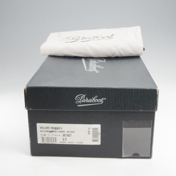 未使用★パラブーツ SIZE 8.5【定価￥82,500-★ウィリアム/WILLIAM】ユナイテッドアローズ別注/ダブルモンク/VERT/メンズ/Paraboot★k284