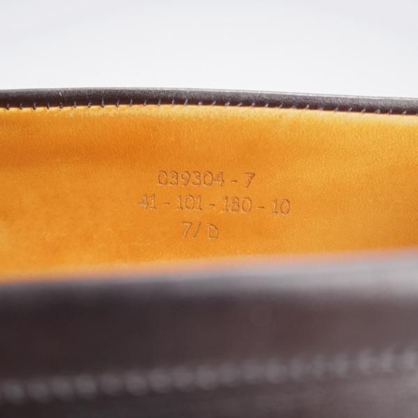 極上★J.M.ウエストン 7.5D【現行定価￥137,500-★180/コインローファー】41ラスト/ボックスカーフ/黒/メンズ/Weston/ウェストン★k286