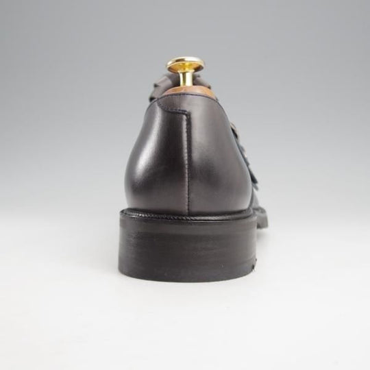 未使用★パラブーツ SIZE 8【貴重★キルトダブルモンク/濃紺】カーフ/メンズ/Paraboot★k287