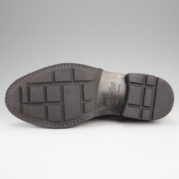 未使用★パラブーツ SIZE 8【貴重★キルトダブルモンク/濃紺】カーフ/メンズ/Paraboot★k287