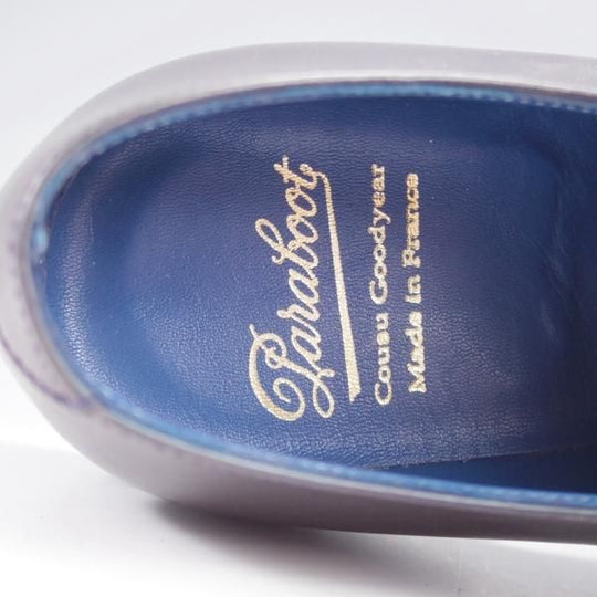 未使用★パラブーツ SIZE 8【貴重★キルトダブルモンク/濃紺】カーフ/メンズ/Paraboot★k287