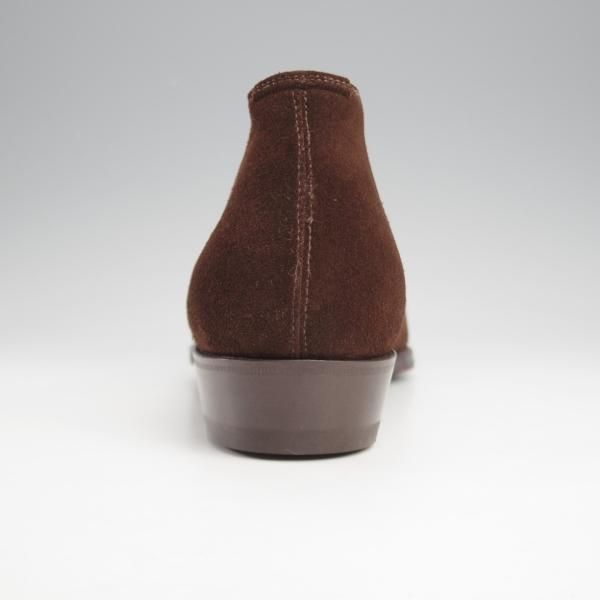 未使用★(伊)エンツォ・ボナフェ SIZE 9.5【定価￥143,000-★ビームス別注/CARY GRANT2】ケーリーグラント/サイドゴアブーツ/濃茶★k288