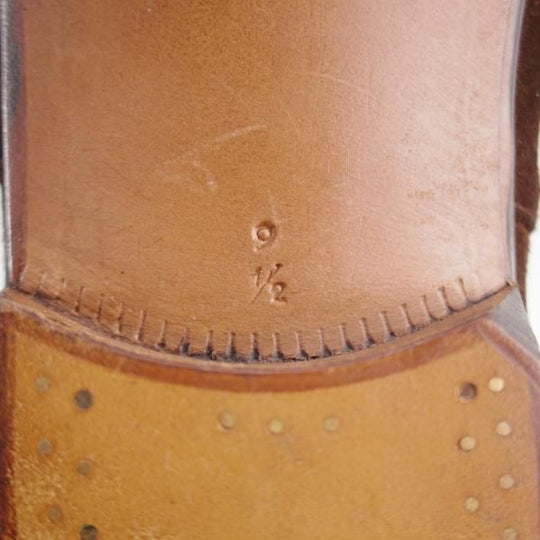 未使用★(伊)エンツォ・ボナフェ SIZE 9.5【定価￥143,000-★ビームス別注/CARY GRANT2】ケーリーグラント/サイドゴアブーツ/濃茶★k288