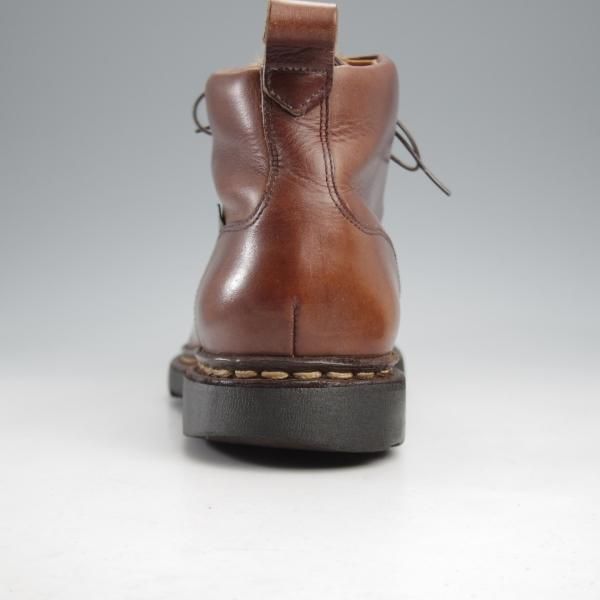 極上★パラブーツ SIZE 8.5【貴重★フォック仕様(アザラシの毛皮)/MUCY】ミューシー/チロリアンブーツ/濃茶/メンズ/Paraboot★k289