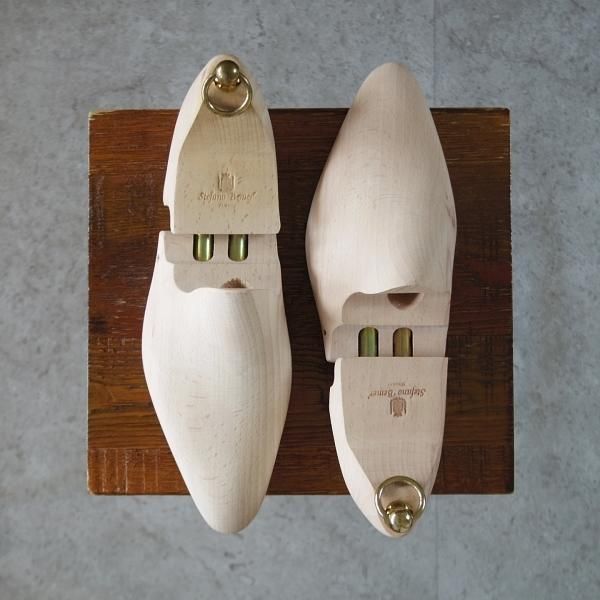 極上★(伊)ステファノ・ベーメル SIZE 41【★純正シューツリー】木製シューキーパー/メンズ/Stefano Bemer★k293