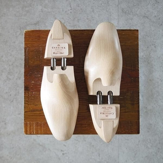 美品★(スペイン製)CARMINA/カルミナ SIZE 5【★純正シューツリー】木製シューキーパー/メンズ★k294