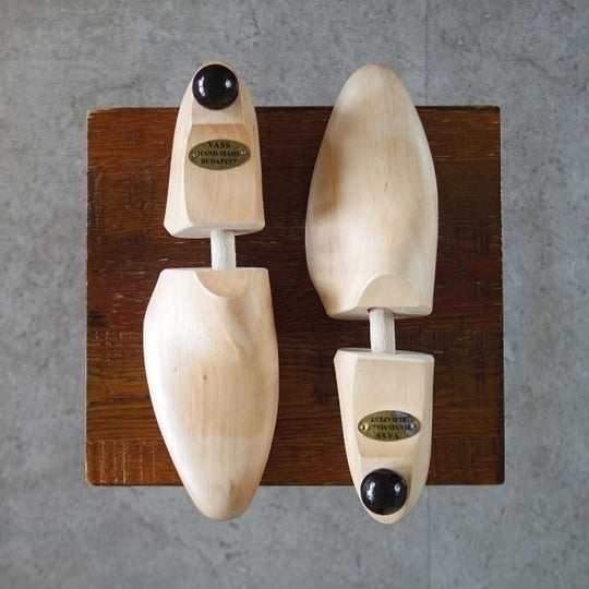 極上★(東欧)VASS/ヴァーシュ SIZE 40【貴重★純正シューツリー/Fラスト】木製シューキーパー/メンズ★k297