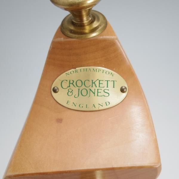 極上★クロケット&ジョーンズ SIZE 7【★純正シューツリー】木製シューキーパー/601/Crockett&Jones★k299