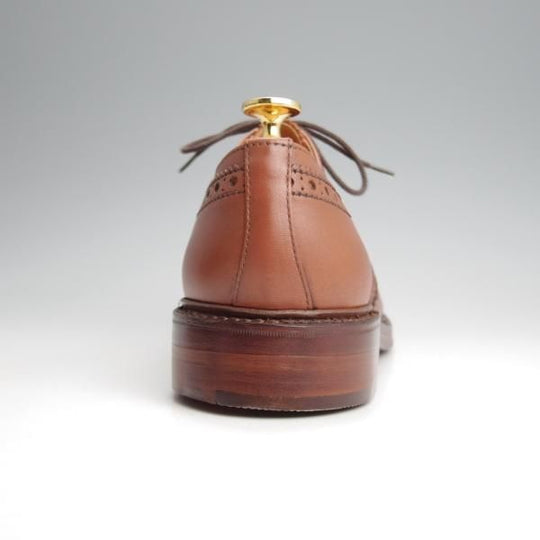 未使用★クロケット&ジョーンズ 7EX【★フルブローグ/ANGUS】232ラスト/FOX GORSE/茶/メンズ/Crockett&Jones★k301