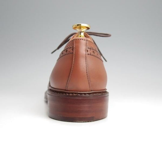 未使用★クロケット&ジョーンズ 7EX【★フルブローグ/ANGUS】232ラスト/FOX GORSE/茶/メンズ/Crockett&Jones★k301