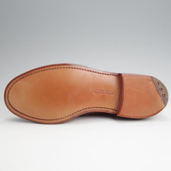 未使用★クロケット&ジョーンズ 7EX【★フルブローグ/ANGUS】232ラスト/FOX GORSE/茶/メンズ/Crockett&Jones★k301