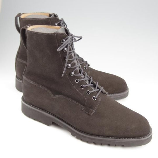 未使用★クロケット&ジョーンズ 8E【定価￥90,200-★ユナイテッドアローズ別注/RADNOR】ブーツ/スエード/黒/Crockett&Jones★k302