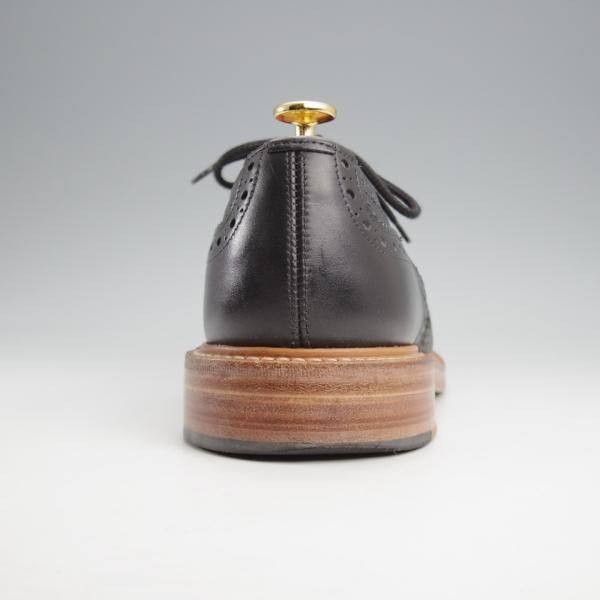 極上★トリッカーズ SIZE 8【現行オーダー価格16万円以上★コンビ仕様/BOURTON/バートン】5633/カントリーシューズ/黒/Tricker's★k303