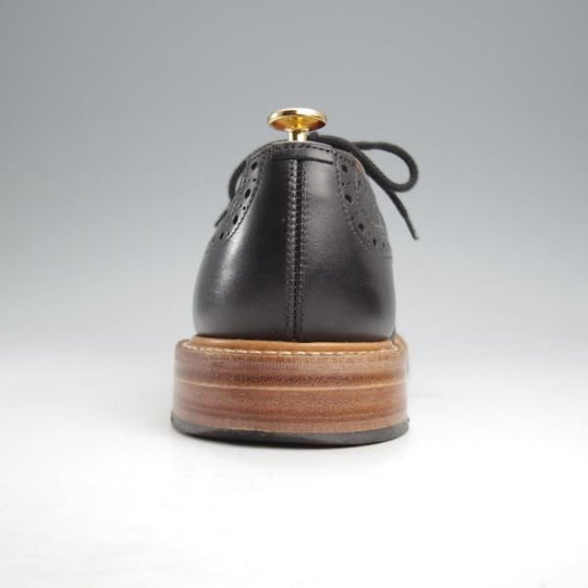 極上★トリッカーズ SIZE 8【現行オーダー価格16万円以上★コンビ仕様/BOURTON/バートン】5633/カントリーシューズ/黒/Tricker's★k303