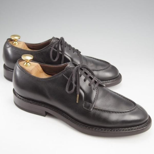 極上★(浅草)The Ruttshoes &Co./ラッドシューズ 7D【貴重★オーダー品/RIDLEY/ハンドソーンウェルテッド製法】Uチップ/カーフ/黒★k305