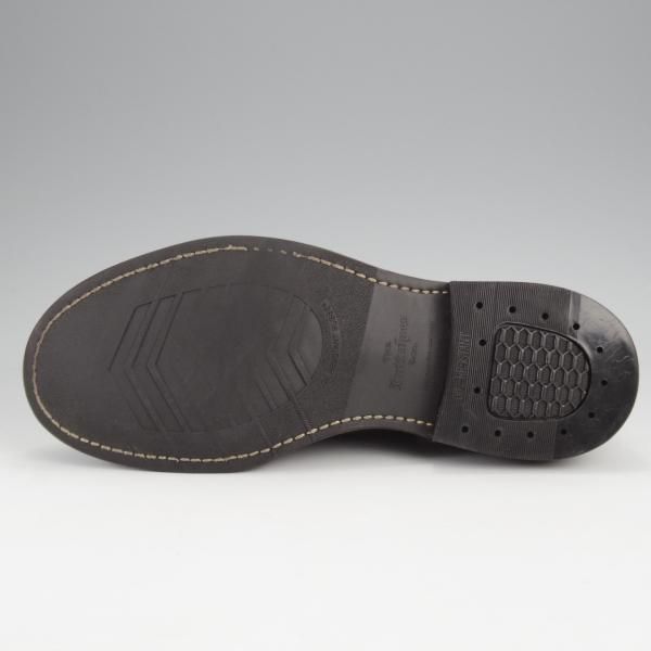 極上★(浅草)The Ruttshoes &Co./ラッドシューズ 7D【貴重★オーダー品/RIDLEY/ハンドソーンウェルテッド製法】Uチップ/カーフ/黒★k305