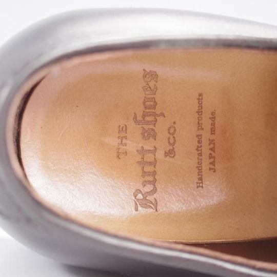 極上★(浅草)The Ruttshoes &Co./ラッドシューズ 7D【貴重★オーダー品/RIDLEY/ハンドソーンウェルテッド製法】Uチップ/カーフ/黒★k305