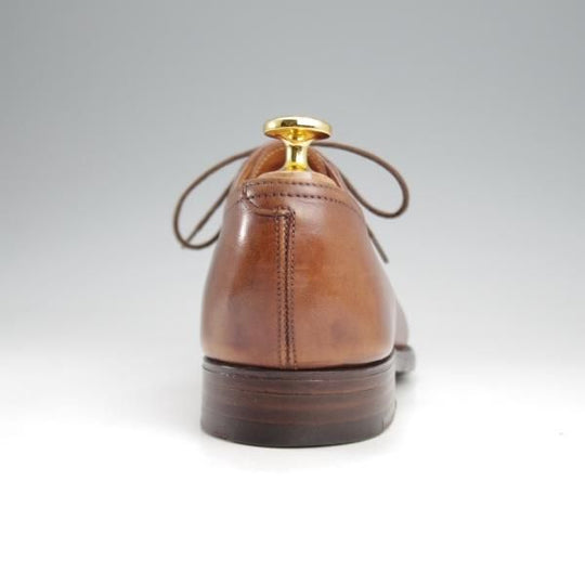 ★ジョンロブ 5.5E【貴重★PARISロゴ時代/236ラスト/PIERSON】プレーントゥ/カーフ/茶/メンズ/JOHN LOBB★k306