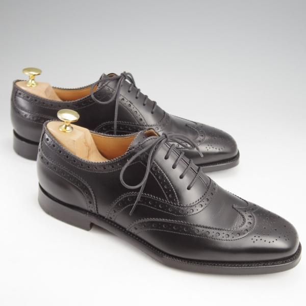 GRENSON グレンソン　フルブローグ　ブラック　7ハーフ　7.5 GRENSON グレンソン フルブローグ ブラック 7ハーフ 7.5