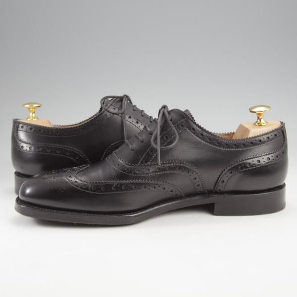 極上★(英)グレンソン 7F【定価￥87,890-★BATH/22356-01】フルブローグ/カーフ/黒/メンズ/GRENSON★k307