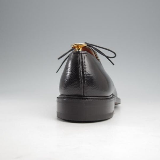 ★チャーチ 65F/UK6.5【貴重★224ラスト仕様/旧チャーチ/3都市ロゴ】プレーントゥ/グレインレザー/黒/Church's★k312