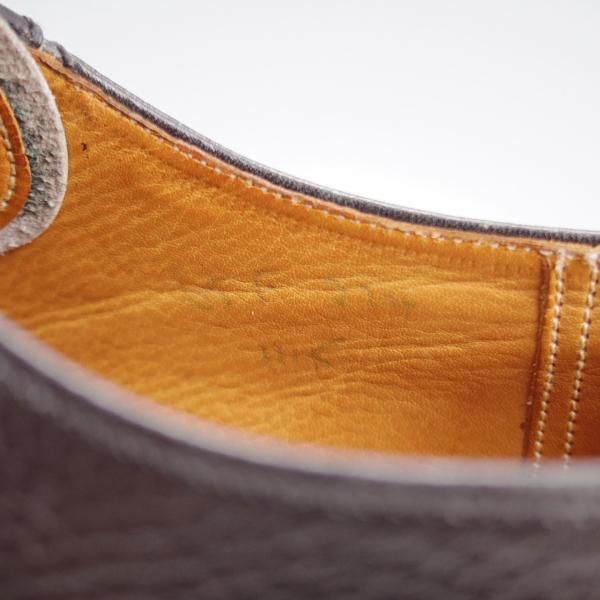 ★チャーチ 65F/UK6.5【貴重★224ラスト仕様/旧チャーチ/3都市ロゴ】プレーントゥ/グレインレザー/黒/Church's★k312