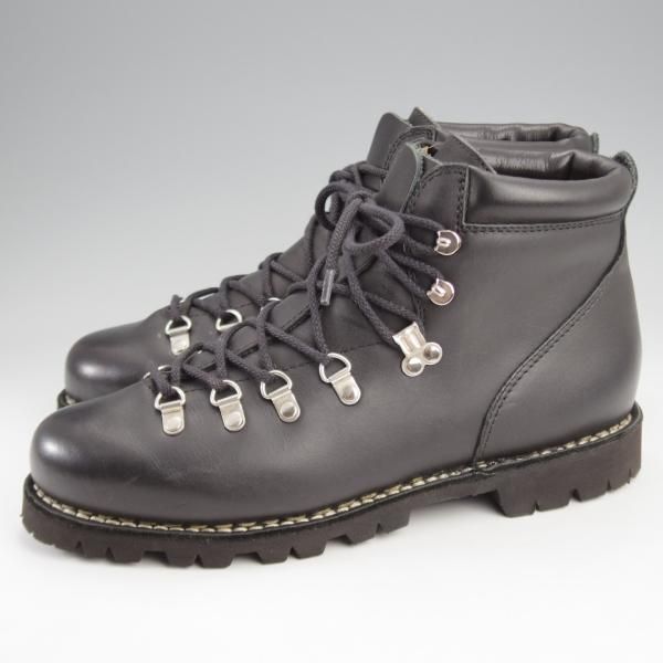 極美品★パラブーツ SIZE 8【定価￥82,500-★AVORIAZ/アヴォリアーズ】ジャンヌソール/マウンテンブーツ/黒/メンズ/Paraboot★k314