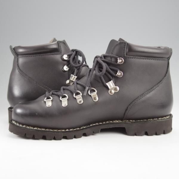 極美品★パラブーツ SIZE 8【定価￥82,500-★AVORIAZ/アヴォリアーズ】ジャンヌソール/マウンテンブーツ/黒/メンズ/Paraboot★k314