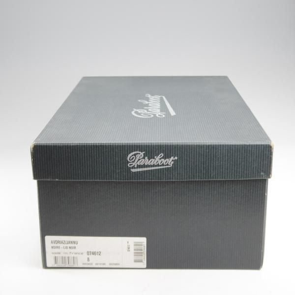 極美品★パラブーツ SIZE 8【定価￥82,500-★AVORIAZ/アヴォリアーズ】ジャンヌソール/マウンテンブーツ/黒/メンズ/Paraboot★k314