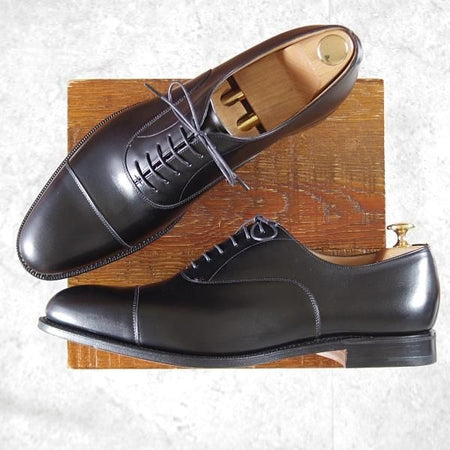 ほぼ未使用★チャーチ 90G/UK9【定価￥160,600-★ストレートチップ/DUBAI】136ラスト/カーフ/黒/メンズ/Church'★k317