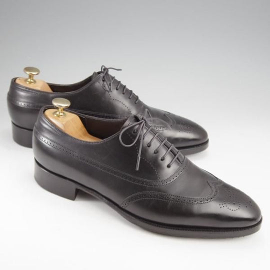 ★ジョンロブ 7E【現行定価30万円程度★プレステージライン/CAVENDISH/7000ラスト】フルブローグ/カーフ/黒/メンズ/JOHN LOBB★k318