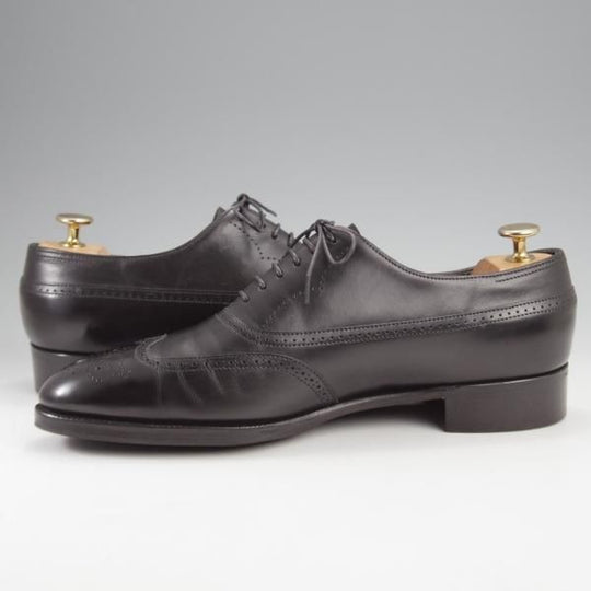 ★ジョンロブ 7E【現行定価30万円程度★プレステージライン/CAVENDISH/7000ラスト】フルブローグ/カーフ/黒/メンズ/JOHN LOBB★k318