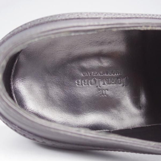 ★ジョンロブ 7E【現行定価30万円程度★プレステージライン/CAVENDISH/7000ラスト】フルブローグ/カーフ/黒/メンズ/JOHN LOBB★k318