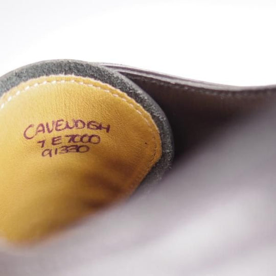 ★ジョンロブ 7E【現行定価30万円程度★プレステージライン/CAVENDISH/7000ラスト】フルブローグ/カーフ/黒/メンズ/JOHN LOBB★k318