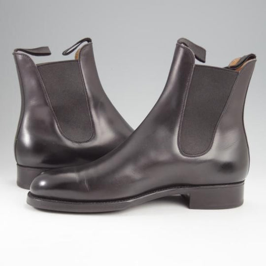 極美品★J.M.ウエストン 5D【現行定価￥187,000-★サイドゴアブーツ/705】39ラスト/ボックスカーフ/黒/メンズ/Weston/ウェストン★k319