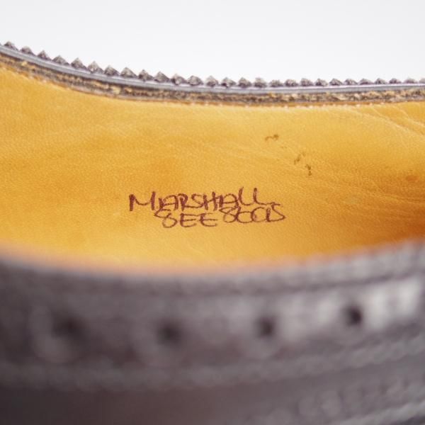 美品★ジョンロブ 8EE【貴重★8695ラスト/MASHALL】フルブローグ/カーフ/黒/メンズ/JOHN LOBB★k320