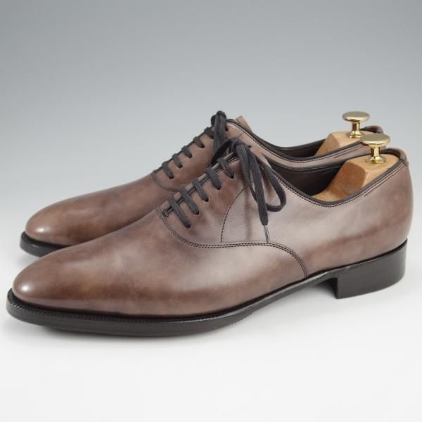 極美品★ジョンロブ 8.5D【現行定価30万円程度★プレステージライン/GARNIER 2】ミュージアムカーフ/7000ラスト/PEWTER/JOHN LOBB★k321