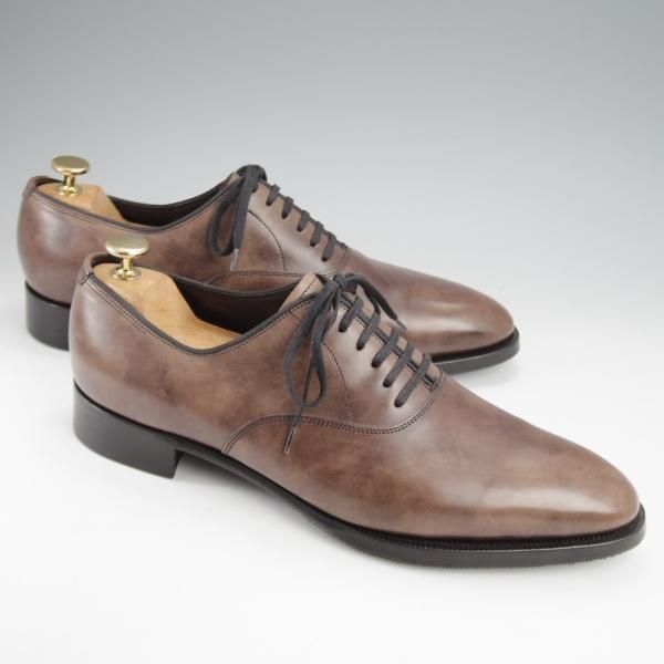 極美品★ジョンロブ 8.5D【現行定価30万円程度★プレステージライン/GARNIER 2】ミュージアムカーフ/7000ラスト/PEWTER/JOHN LOBB★k321