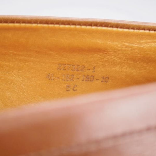 極上★J.M.ウエストン 5C【現行定価￥137,500-★180/コインローファー】41ラスト/ボックスカーフ/茶/Weston/ウェストン★k326
