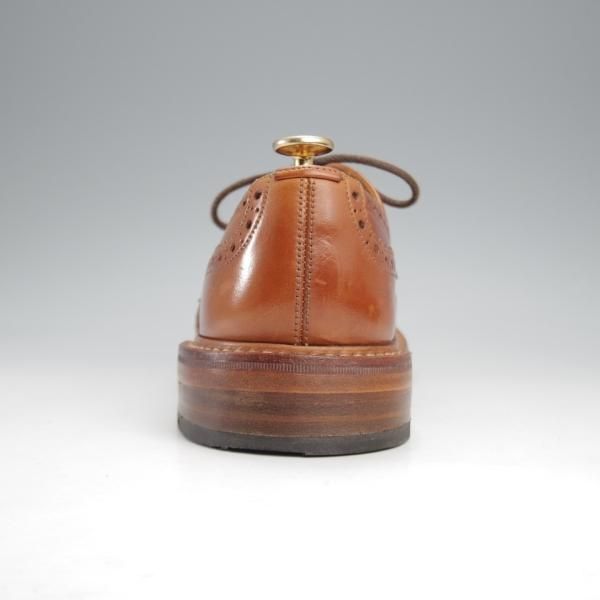 極上★トリッカーズ SIZE 7【定価￥121,000-★BOURTON/バートン】m5633/カントリーシューズ/茶/短靴/Tricker's★k327