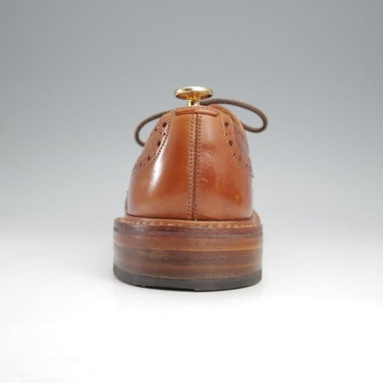 極上★トリッカーズ SIZE 7【定価￥121,000-★BOURTON/バートン】m5633/カントリーシューズ/茶/短靴/Tricker's★k327