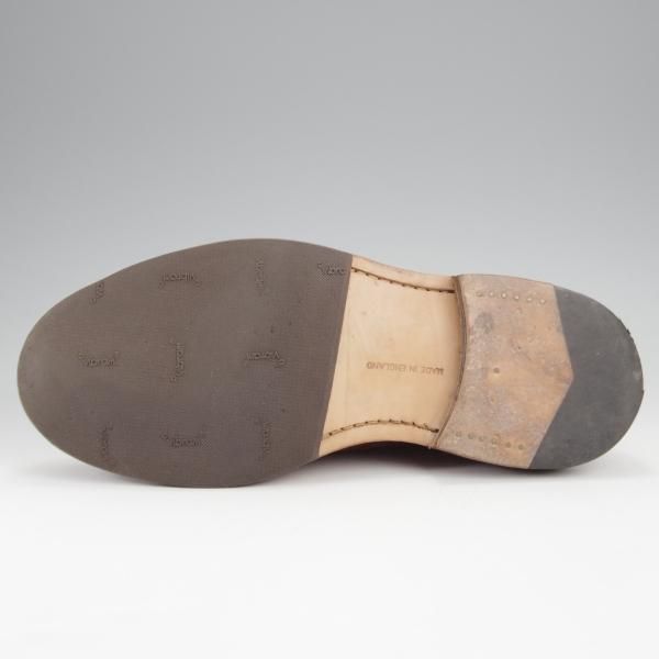 極上★トリッカーズ SIZE 7【定価￥121,000-★BOURTON/バートン】m5633/カントリーシューズ/茶/短靴/Tricker's★k327