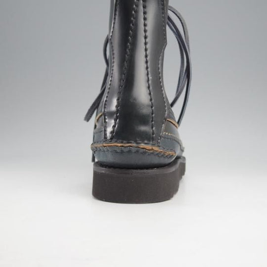 未使用★(米)YUKETEN/ユケテン 8E【貴重★コードバン/紺/Maine Guide DB Boots】レースアップブーツ/モカシン/メンズ★k330