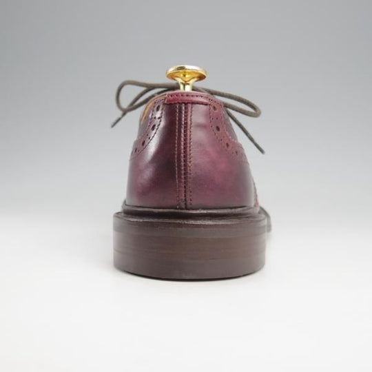 未使用★トリッカーズ SIZE 7【貴重★ミュージアムカーフ仕様/ダイナイトソール/(伊)COLTORTI別注】5633/BOURTON/赤茶/Tricker's★k331