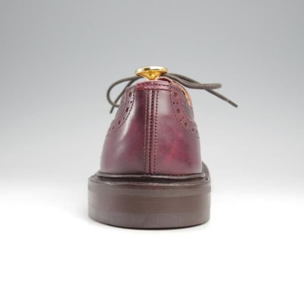 未使用★トリッカーズ SIZE 7【貴重★ミュージアムカーフ仕様/ダイナイトソール/(伊)COLTORTI別注】5633/BOURTON/赤茶/Tricker's★k331